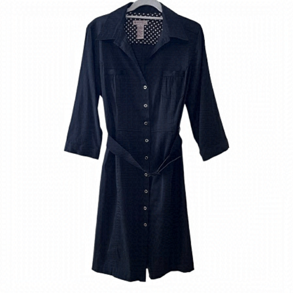 Fylo by Nylon Buttoned Dress with Belt Size 12